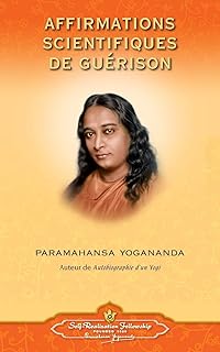 Couverture du livre Affirmations scientifiques de guérison de Paramahansa Yogananda
